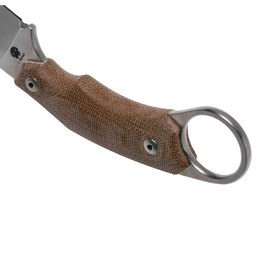 Нож керамбит Lionsteel H2 Canvas (H2 CVN), Цвет : Коричневый, изображение 4