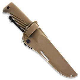 Ніж тактичний Peltonen M07 Ranger Knife Coyote Handle (cerakote, composite) FJP138, Покриття клинка: Cerakote, Колір: Coyote, зображення 4