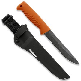 Ніж тактичний Peltonen M95 Ranger Knife Orange Handle (teflon, composite) FJP134, Покриття клинка: Black PTFE (Teflon), Колір: Помаранчевий, зображення 3