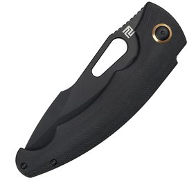 Кишеньковий ніж Artisan Xcellerator BB Black (1860P-BMBK), Покриття клинка: Black PVD, Колір: Чорний, зображення 3