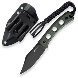 Ніж туристичний Sencut Waxahachie темно-зелений  SA11C, Покриття клинка: Black Stonewashed, Колір: Зелений, зображення 2