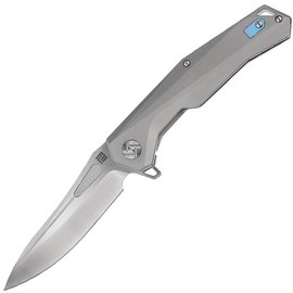 Кишеньковий ніж Artisan Zumwalt M390 Titanium Grey (1808G-GYM), Колір: Сірий
