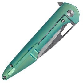 Кишеньковий ніж Artisan Archaeo Titanium Green (1821G-GNM), Колір: Зелений, зображення 4