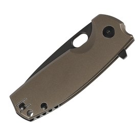 Кишеньковий ніж Fox Core Black Blade aluminium brown (FX-604 ALBR), зображення 3