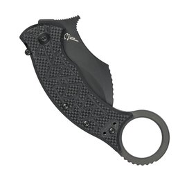 Нож керамбит Fox Tribal K Black Blade black (FX-802), изображение 3
