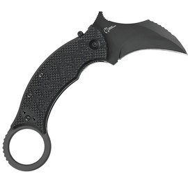 Нож керамбит Fox Tribal K Black Blade black (FX-802), изображение 4
