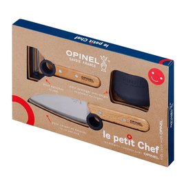 Набор кухонных ножей Opinel Le Petite Chef (002605), Цвет: Чёрный, изображение 5