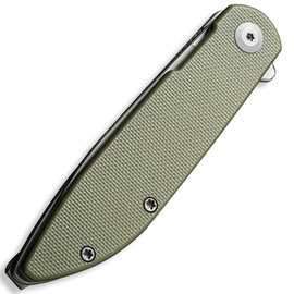 Карманный нож Sencut Bocll зеленый S22019-4, Покрытие клинка: SW (Stonewash), Цвет : Зелёный, Материал рукояти: G-10, изображение 4