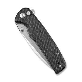 Карманный нож Sencut Sachse черный S21007-1, Покрытие клинка: Satin, Цвет : Black, изображение 3