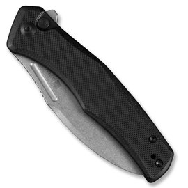 Карманный нож Sencut Watauga черный S21011-1, Покрытие клинка: StoneWashed, Цвет : Black, Материал рукояти: G-10, изображение 3