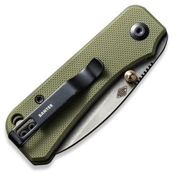 Маленький складний ніж Civivi Baby Banter зелений C19068S-5, Покриття клинка: GSW (Gray Stonewash), Колір: Зелений, зображення 4