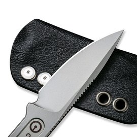 Ніж туристичний Civivi Circulus C22012-2, Покриття клинка: StoneWashed, Колір: Silver, зображення 4