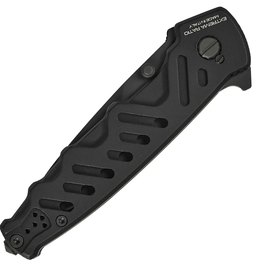 Ніж тактичний Extrema Ratio Caimano Nero N.A. MIL-C Black (04.1000.0166/BLK), Покриття клинка: Black Oxide, Колір: Black, зображення 4