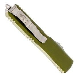 Кишеньковий ніж  Microtech Ultratech Double Edge Stonewash FS OD Green (122-12OD), зображення 4