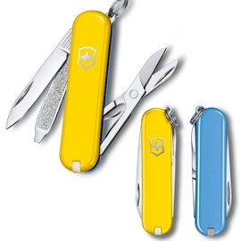 Многофункциональный нож Victorinox Classic SD Ukraine желто-голубой 0.6223.8G.28, Цвет : Blue/Yellow, изображение 2