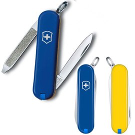 Многофункциональный нож Victorinox Escort Ukraine сине-желтый 0.6123.2.8, Цвет : Blue/Yellow, изображение 2