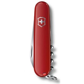 Багатофункціональний ніж Victorinox Waiter Ukraine червоно-чорний 0.3303.1.3, Колір: Black/Red, зображення 3