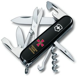 Многофункциональный нож Victorinox Climber Army 1.3703.3_W1011u, Цвет : Black, Принт: ЗСУ