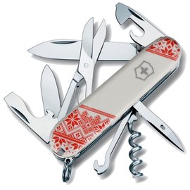 Многофункциональный нож Victorinox Climber Ukraine 1.3703.7_T0051r, Цвет : White