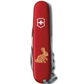 Многофункциональный нож Victorinox Spartan Zodiac 1.3603_Z2065u, Принт: Кролик, изображение 3