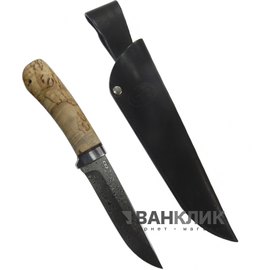 Нож АиР Лиса карельская береза ZD-0803