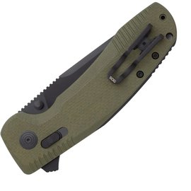 Ніж туристичний SOG TAC XR, OD Green/Straight Edge (SOG 12-38-02--41), зображення 3