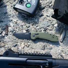 Ніж туристичний SOG TAC XR, OD Green/Straight Edge (SOG 12-38-02--41), зображення 4
