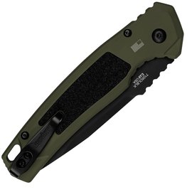 Карманный нож Kershaw Launch 16 Od Green 7105OLBLK, Цвет : Green, Тип режущей кромки: Гладкое лезвие, изображение 2