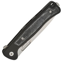 Карманный нож Lionsteel Skinny Aluminium SW Black (SK01A BS), Цвет : Black, изображение 3