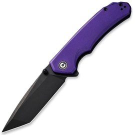 Кишеньковий ніж Civivi Brazen фіолетовий C2023D, Покриття клинка: BSW (Black Stonewash), Колір: Фіолетовий