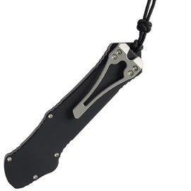 Кишеньковий ніж Heretic Hydra Tanto Stonewash Serrated Black (H006-2C), Покриття клинка: SW (Stonewash), Колір: Black, Тип ріжучої кромки: Серрейтор, зображення 4