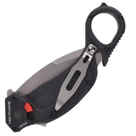 Нож-керамбит Extrema Ratio Nightmare Stone Wash (04.1000.0454/SW), Покрытие клинка: SW (Stonewash), Цвет : Black, изображение 3