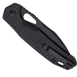 Кишеньковий ніж CJRB Frack BB Steel Handle Black (J1931-BFST), зображення 4