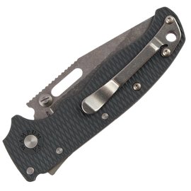 Кишеньковий ніж Demko AD20.5 Clip Point AUS10A Grey Grivory (205-10A-CPGRY), зображення 3