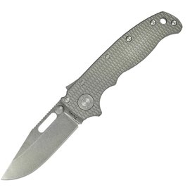 Кишеньковий ніж Demko AD20.5 Clip Point 20CV Milled Titanium (205-20CV-TI-TEX-CP)