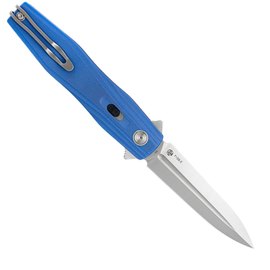 Кишеньковий ніж Ruike P188-E, Покриття клинка: Satin, Колір: Blue, зображення 4