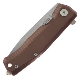 Кишеньковий ніж Lionsteel Myto Stone Washed brown (MT01A ES), зображення 3