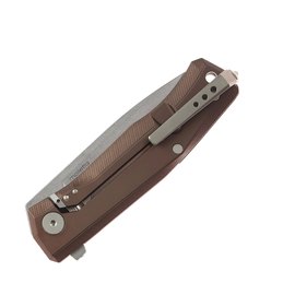 Кишеньковий ніж Lionsteel Myto Stone Washed brown (MT01A ES), зображення 4