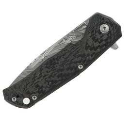 Карманный нож Lionsteel T.R.E. Damascus THOR Carbon (TRE DT FC), изображение 2