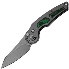 Кишеньковий ніж Fox Jupiter Titanium Jungle Wear CF (FX-555 TICF), Покриття клинка: SW (Stonewash), Колір: Gray