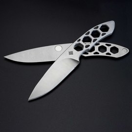 Набор сувенирных ножей Ocaso Duo Desk Knife Spear Point с подставкой из древесины ореха (80DKS), изображение 3