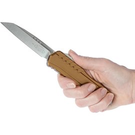 Кишеньковий ніж Microtech Cypher II Stonewash Tan (1241-10TA), Колір: Tan, зображення 2