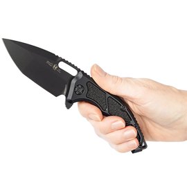 Карманный нож Heretic Medusa Tanto DLC MagnaCut Aluminium Black (H009-4A-T)