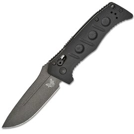 Ніж тактичний Benchmade Sibert Mini Auto Adamas чорний (2730GY-1)