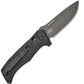 Ніж тактичний Benchmade Sibert Mini Auto Adamas чорний (2730GY-1), зображення 2