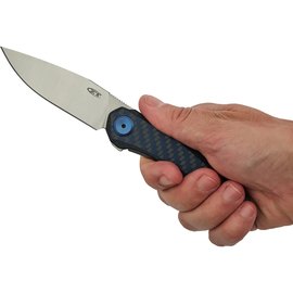 Карманный нож ZT 0545 Blue CF (0545BLUCF), изображение 5