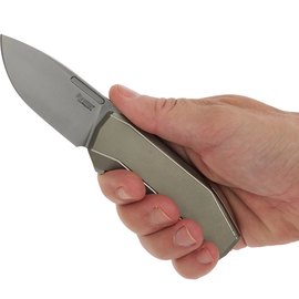 Маленький складной нож Lionsteel Nano Titanium Grey (N1 GY), Цвет : Gray, изображение 5