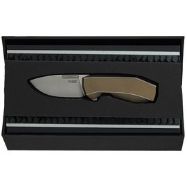 Маленький складний ніж Lionsteel Nano Titanium Bronze (N1 BR), Колір: Bronze, зображення 6