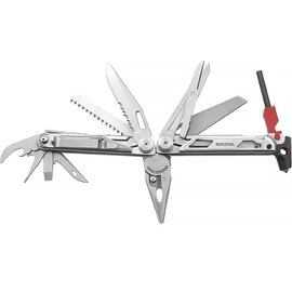 Мультитул Rocktol SK04 22 в 1 с нейлоновым чехлом, огнивом, свистком и битами (SK04), изображение 2