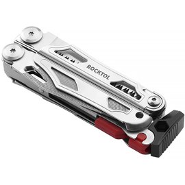 Мультитул Rocktol SK04 22 в 1 с нейлоновым чехлом, огнивом, свистком и битами (SK04), изображение 3